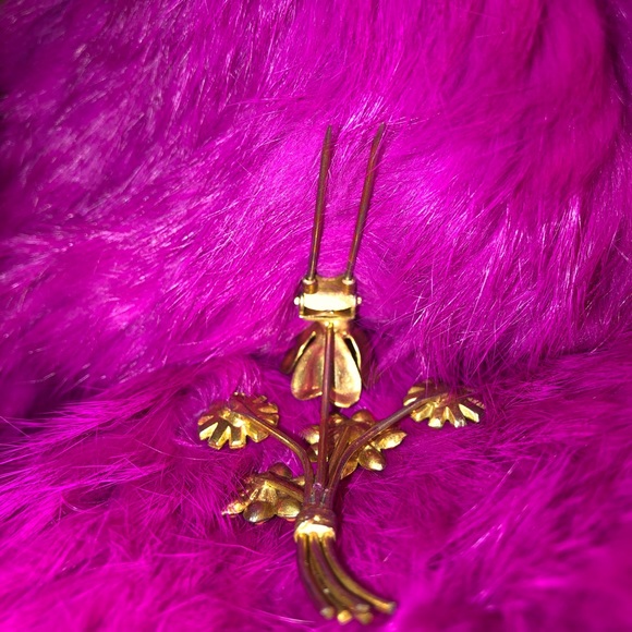 Vintage Fur Clip “DEAREST” - Picture 4 of 8